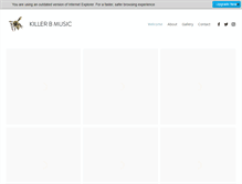 Tablet Screenshot of killerbmusic.com